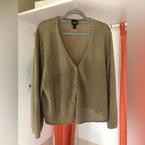 Eileen Fisher Linen Cardigan